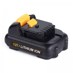 Pachet cu baterie de foraj fără fir Li-ion 1500mAh 12V pentru Dewalt DCB120, DCB121