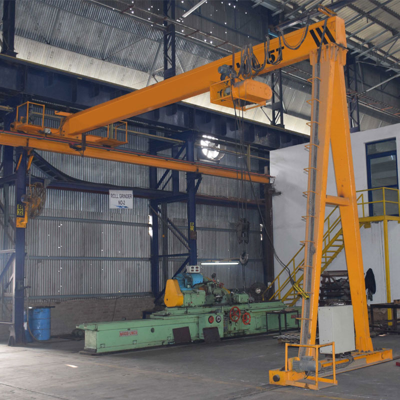 Macara Gantry Semirunghiulară