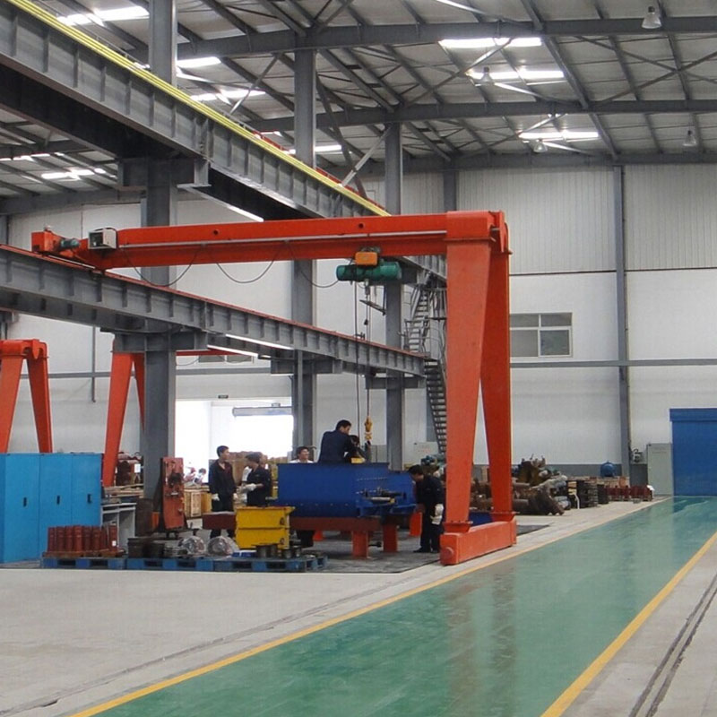 Macara Gantry Semirunghiulară