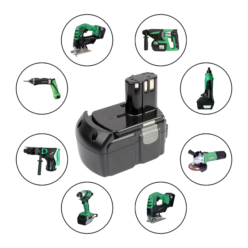 Baterii online cu unelte fără fir Cumpărați baterie Li-ion de 18V 3000mAh pentru Hitach BCL1830, EBM1830