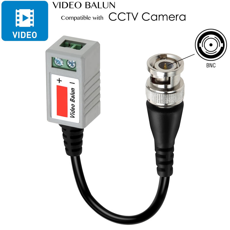 Mini cablu CCTV transceiver balun video CCTV BNC