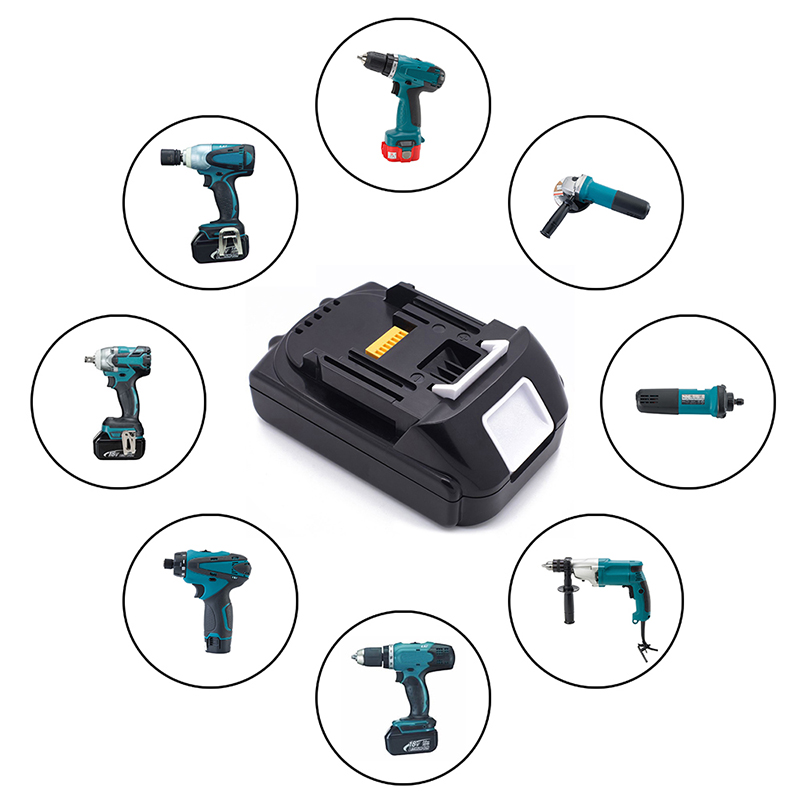 Repararea bateriei de burghiu electric Li-ion 18V 1500mAh 5 celule pentru Makita BL1815, BL1820, BL1825