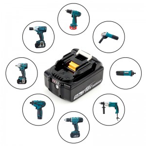 BL1815, BL1820, BL1825 18V 5000mAh Burghiu Li-ion de înlocuire a bateriei fără fir