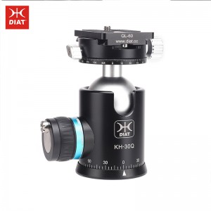 DIAT CM324A KH30Q trepied profesional din fibra de carbon pur trepied detasabil monopod flexibil