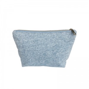 Geanta cosmetica cu fermoar natural si reciclat