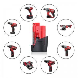 12V 1500mAh Înlocuire Baterii de litiu reîncărcabile pentru Milwaukee 48-11-2411 M12 Instrumente electrice