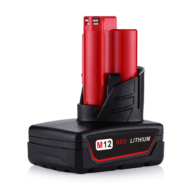 Pachet de baterii pentru scule electrice M12 Litiu 12V 6000mAh pentru Milwaukee