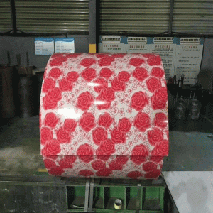 Imprimarea bobinei de oțel