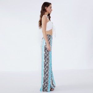 Cele mai noi design-uri de ultimă generație, pantaloni cu vibrații Split pentru femei Harem Baggy Pant