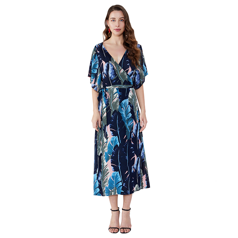 Design african Afaceri elegante femei dama moda șifon rochii casual rochii de vară JSDJ2558