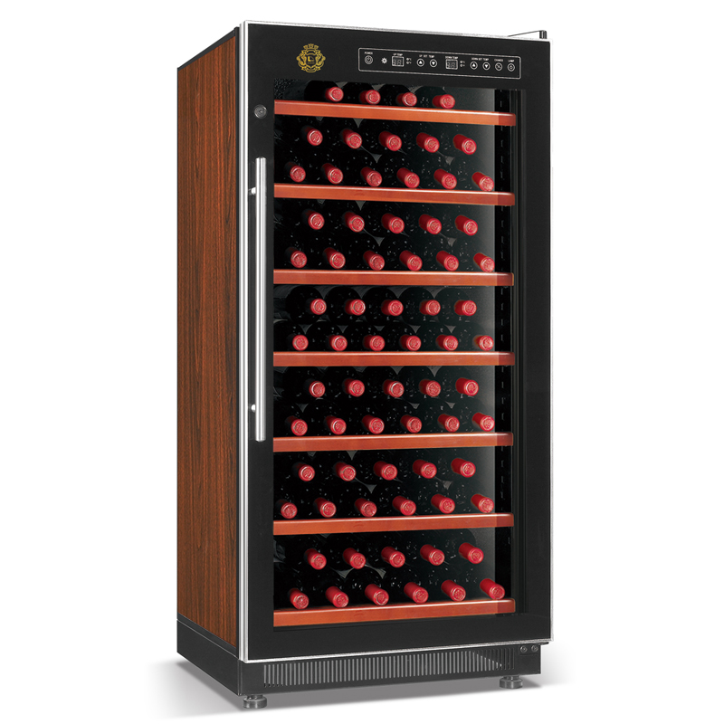 Seria destul de glorie compresor de înaltă eficiență de vin cu răcor de îngheț free120W răcire cu aer răcitor de vin