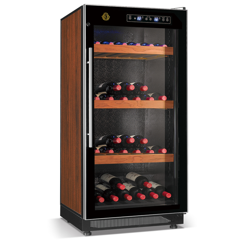 Seria destul de glorie compresor de înaltă eficiență de vin cu răcor de îngheț free120W răcire cu aer răcitor de vin