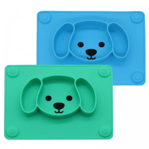 Placă de aspirație din silicon pentru copii și copii