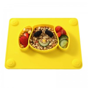 Placă de aspirație din silicon pentru copii și copii