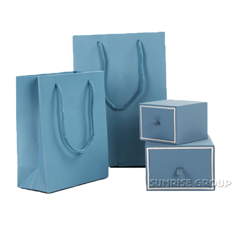 High-end Custom Handmade Bijuterii Hârtie Box Hârtie Bag