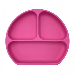 Produs fierbinte Ventilă antiderapant farfurii de silicon pentru bebeluși Masă pentru copii Placemat