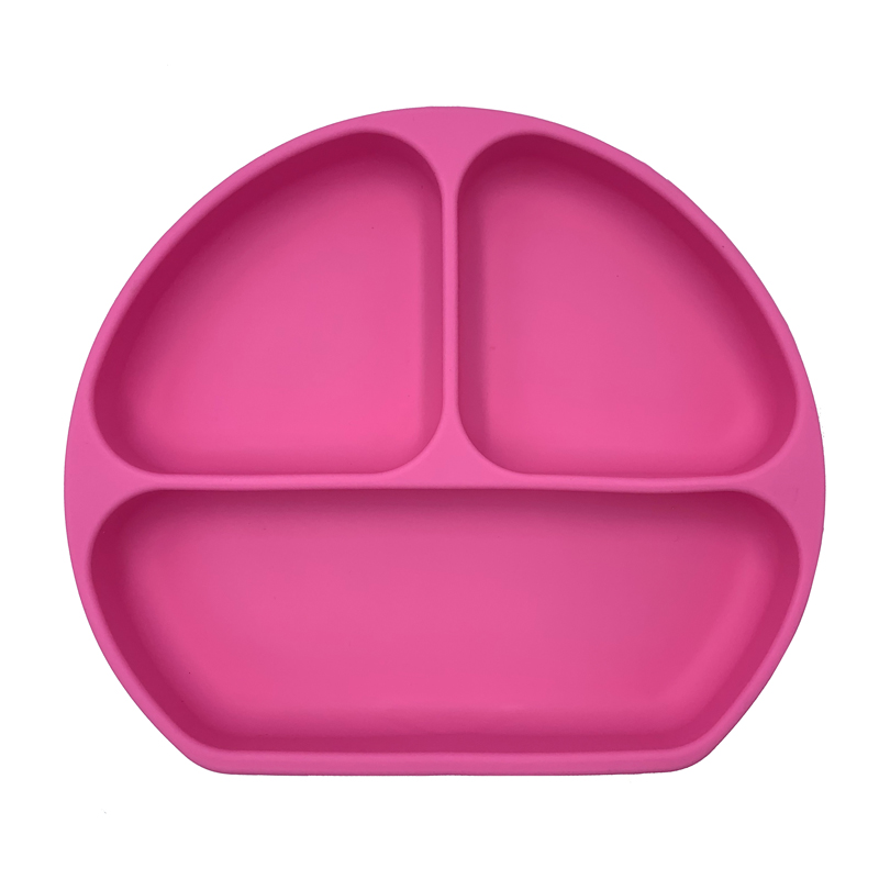 Produs fierbinte Ventilă antiderapant farfurii de silicon pentru bebeluși Masă pentru copii Placemat