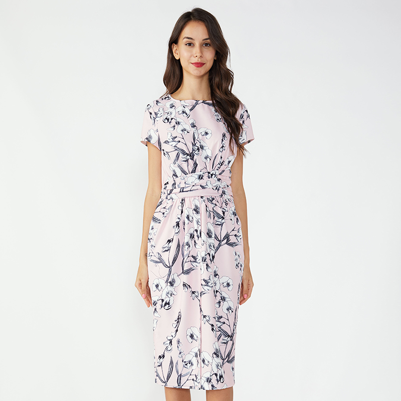 Rochie lunga din Lycra din croi din poliester moda