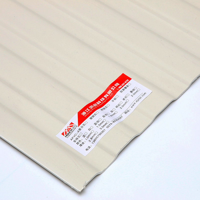 T1080 Panou de perete din PVC alb Plăci de celing din trapez, din plastic, tablă ondulată