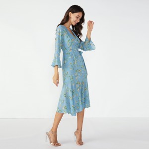 Rochie de iarnă cu ținute africane Tutu Blue Fancy Dress