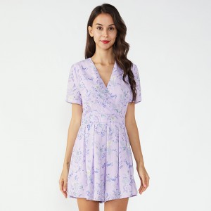 Salopeta tipărit cu imprimeu nou, personalizat, cu șifon Onesie