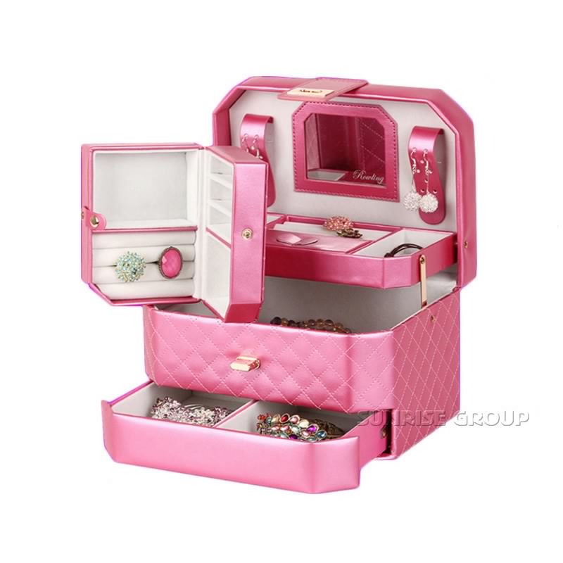 High End PU din piele de ambalaj cutie cadou