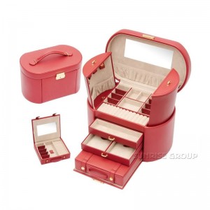 High End PU din piele de ambalaj cutie cadou