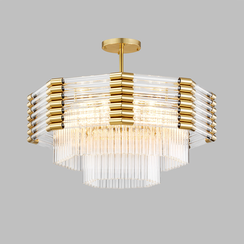 Lumină de metal modernă de lux New Villa Villa Candelabru Km2127