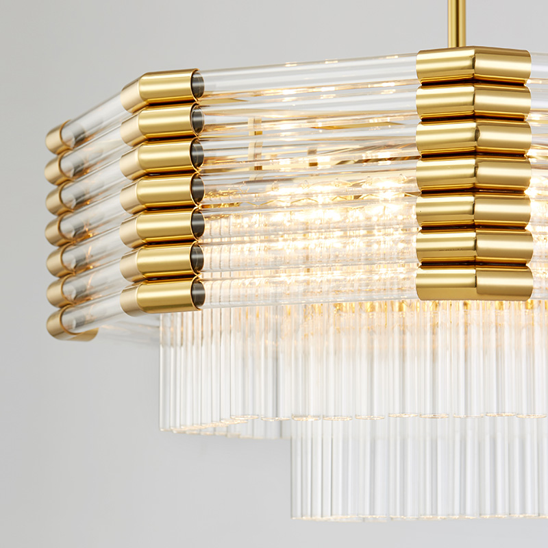 Lumină de metal modernă de lux New Villa Villa Candelabru Km2127