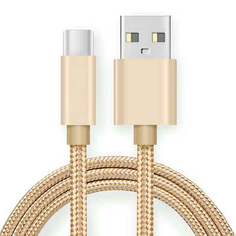 Cablul de tip C-USB cu panglică de nylon