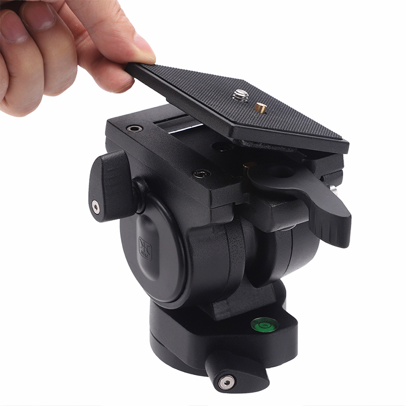 Noul design Diat DT650 Trepied video profesional cu trepied de înaltă trepied din aliaj de magneziu video trepied