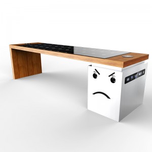 2019 Bănci fără spătar de grădină pentru mobilier exterior de design modern de design modern