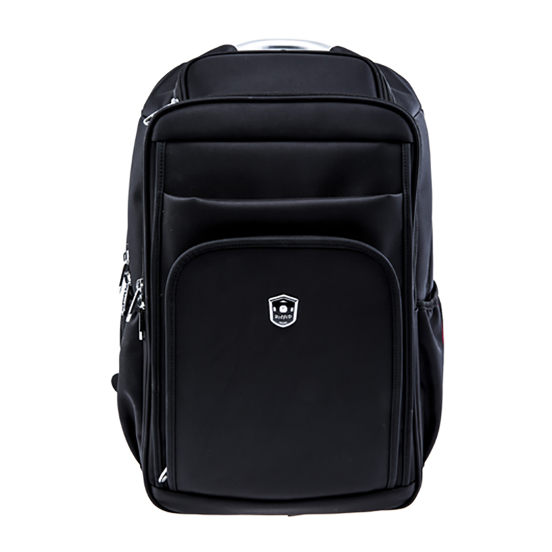 17SA-6599F Buzunare mari de mulitiple Mâner de metal de calitate superioară nylon oxford 15,6 inchi rezistent la apă rucsac pentru laptop