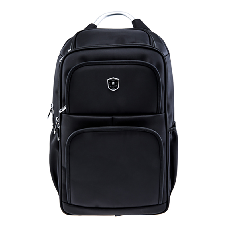 17SA-6601F Buzunare mari de mulitiple Mâner metalic de calitate superioară nylon oxford 17 inch sac pentru rucsac laptop