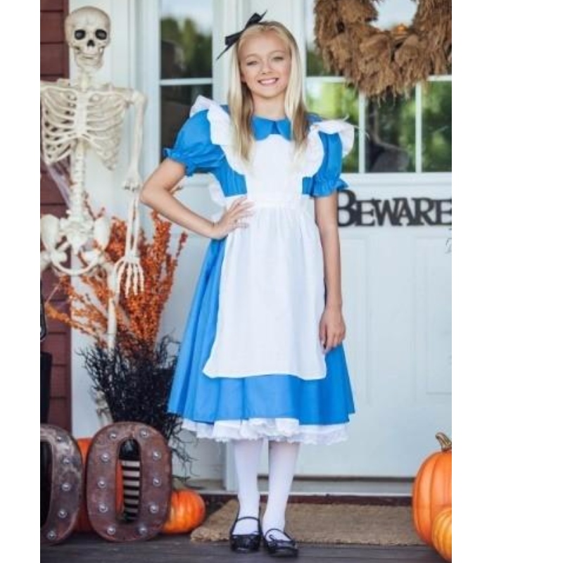 Sărbători / Carnaval Adolescent Costum de Halloween Rochii de lux Alice
