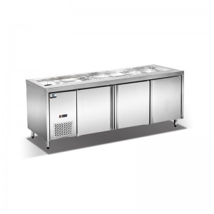 Tabelul de lucru sandwich 0 ~ 10 ° C pentru răcirea aerului ecologic