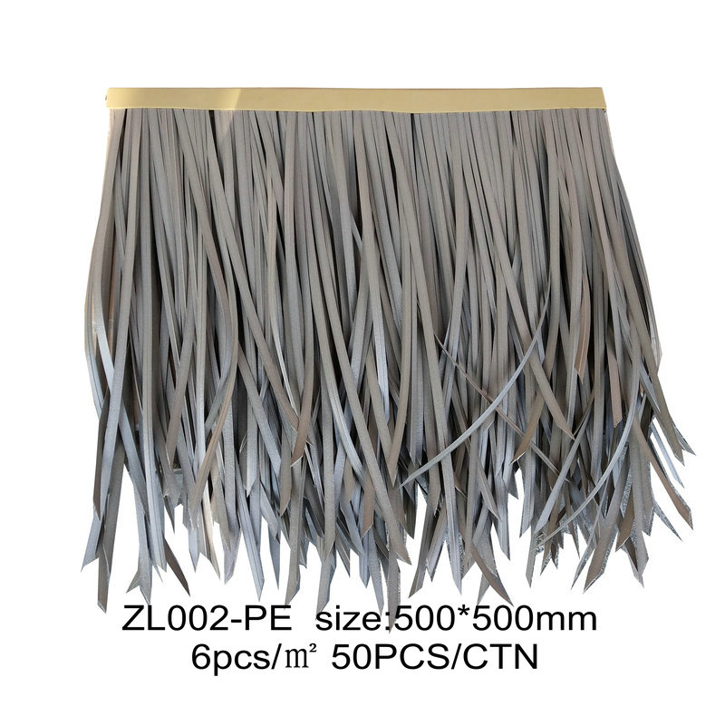 PVC / PE / PA Artificial Synthetic Thatches tiki bar thatch acoperis gresie imitații din plastic acoperiș de paie Simulată paie