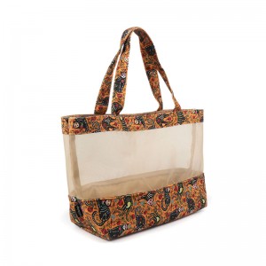 geantă cosmetică din plasă din nylon cu preț de fabrică