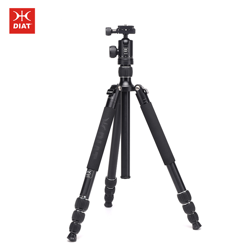 DIAT AM254A KH10 Trepied Camera din aluminiu pentru fotografie profesională Studio de fotografiere în aer liber Tripod Stand camera