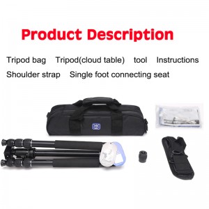 DIAT AM254A KH10 Trepied Camera din aluminiu pentru fotografie profesională Studio de fotografiere în aer liber Tripod Stand camera