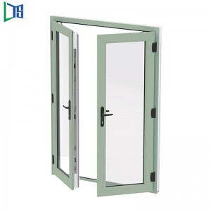 Fereastră cu casetă orizontală din aluminiu, geamuri duble cu acoperire cu pulbere pentru rezidențial sau comercial