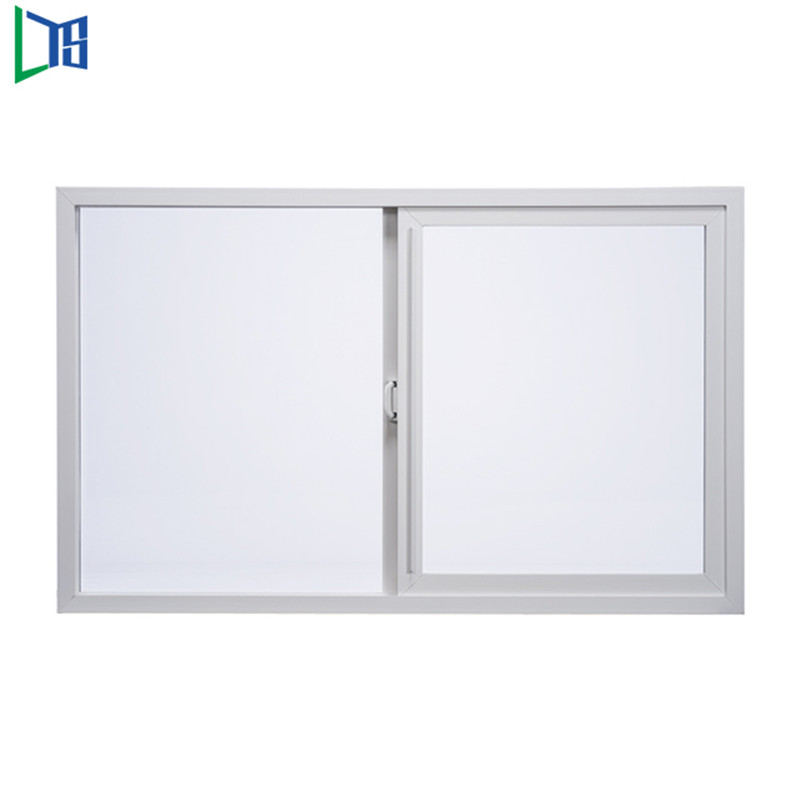 Fereastră glisantă din aluminiu Clădire comercială sau cu rezdentail cu acoperire cu pulbere și sticlă single sau dublă