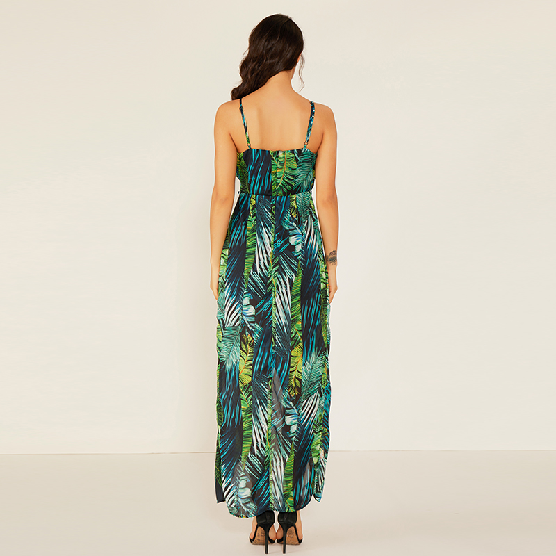 Dame de moda vara design cald sexy sexy imprimeu floral modest rochie Maxi material material