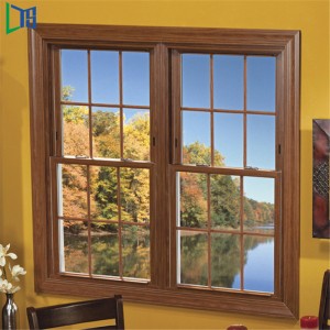 Ferestre și uși Ferestre glisante verticale din aluminiu din sticlă dublă de înaltă calitate