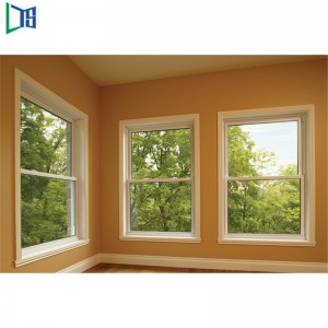 Ferestre glisante verticale de grad comercial, cu tratament de suprafață pentru acoperirea ochiurilor de plasă și praf