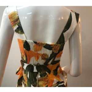 Fustă de tip JUMPER IMPRIMATĂ TBWD0006