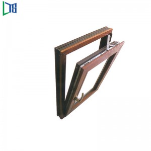 Inserție de înaltă performanță cu economie de energie Blinds Geam dublu înclinat și geam din lemn