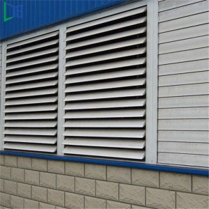 Ușie din sticlă din aluminiu, geam, obturator din aluminiu, geam și obloană, acoperire cu pulbere a ferestrei