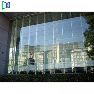 Foshan Preț Materiale de construcție Fațadă Sistem de placare din aluminiu Sticla Perete din aluminiu