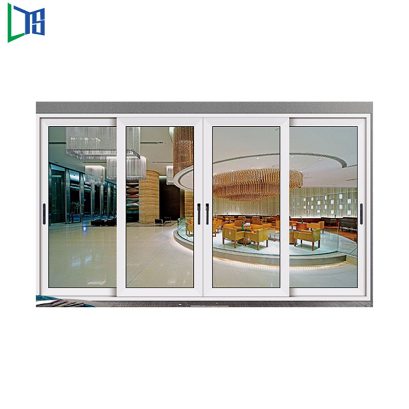 Ușă de ridicare și ușă glisantă LYS 120 cu geamuri duble pentru acoperirea rezidențială cu pulbere pentru casă de lux